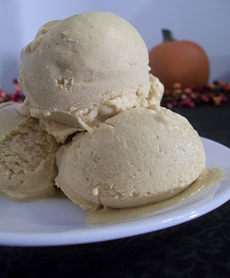 Creamy Pumpkin Ice Cream