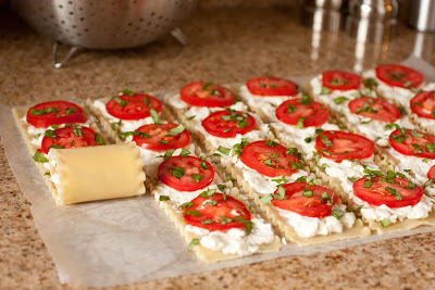Caprese Lasagna Roll Ups