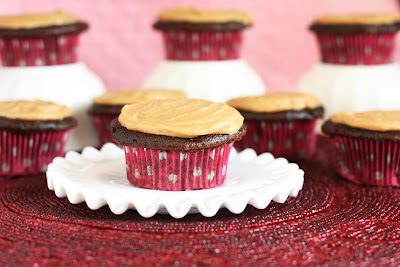 Chocolate Cupcakes with Penuche Frosting