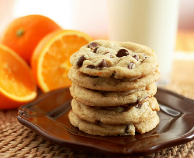 Orange Chocolate Chip Cookies