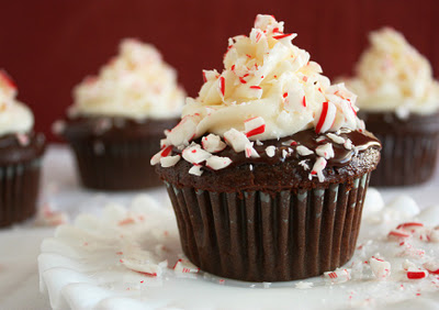 Peppermint Chocolate Cupcakes