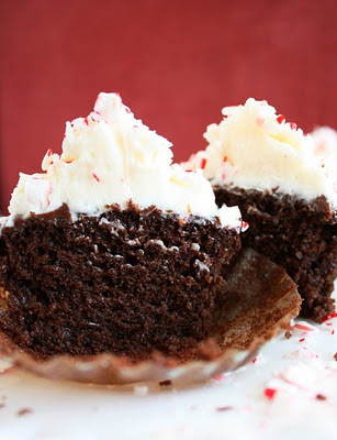 Chocolate Peppermint Cupcakes