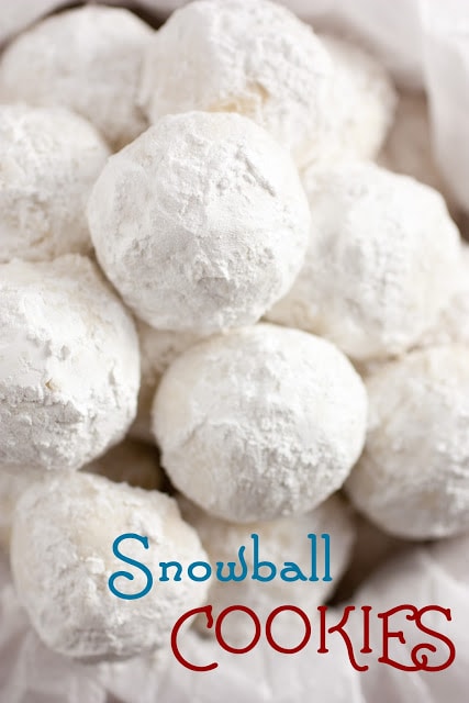 Snowball Cookies