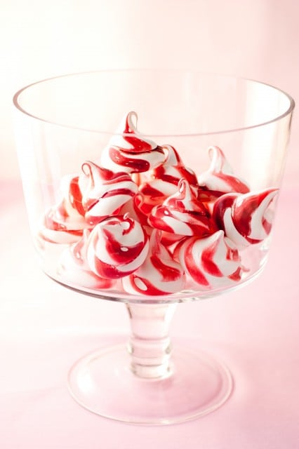 strawberry meringue clouds