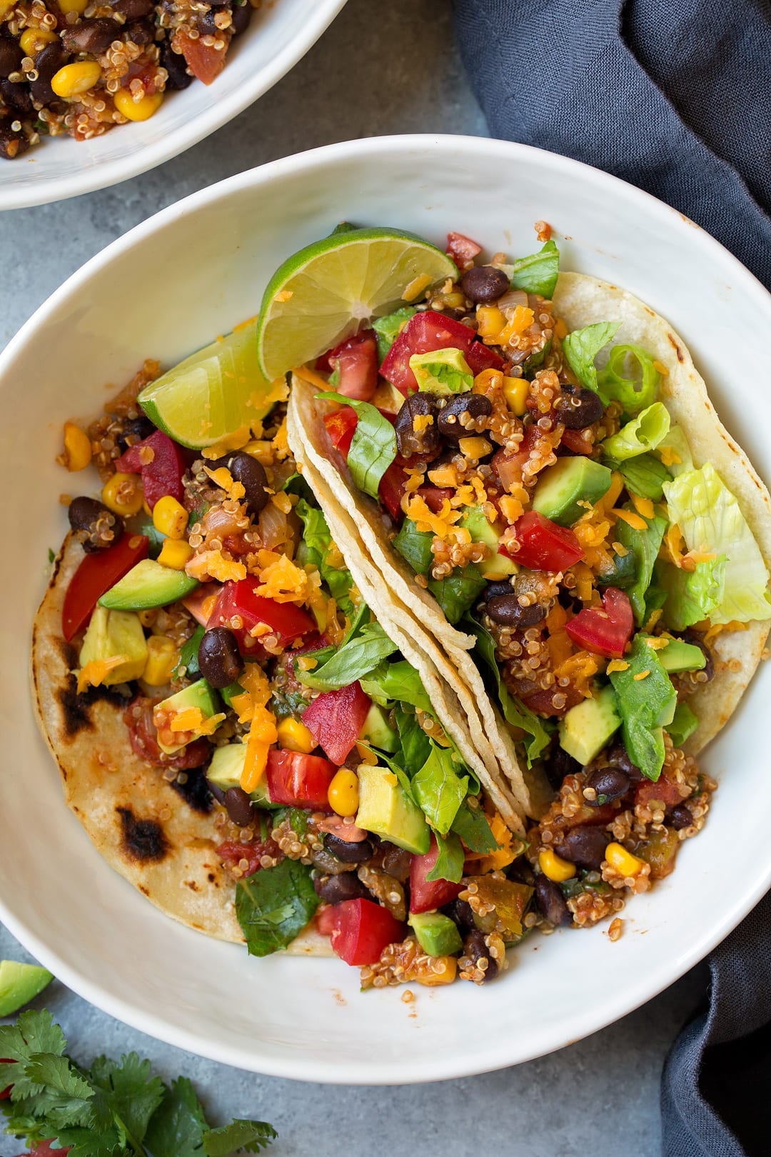 Quinoa Black Bean Tacos