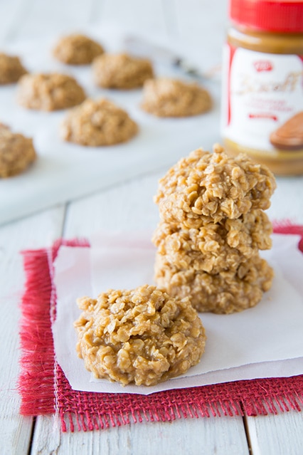 Biscoff No Bake Cookie | Cooking Classy