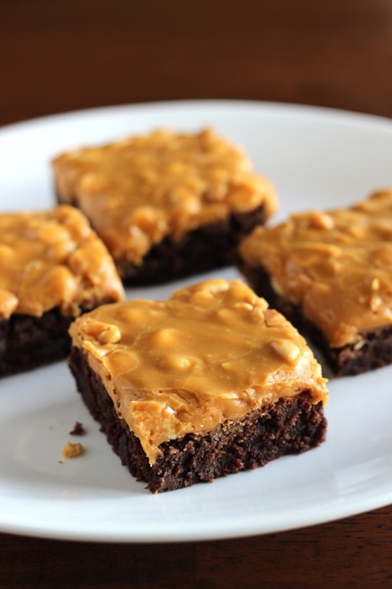 Dulce de leche brownies