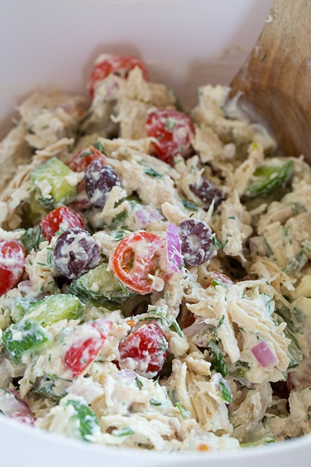Greek Chicken Salad | Cooking Classy
