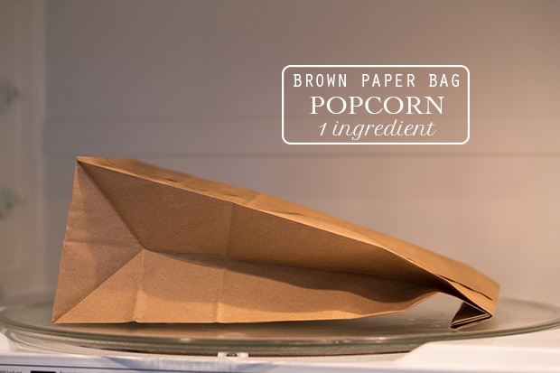 How to make popcorn using a brown paper bag in the microwave | Cooking Classy
