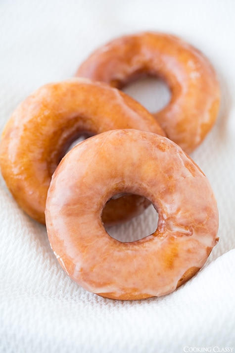 Krispy Kreme Doughnut Copycat Recipe | Cooking Classy