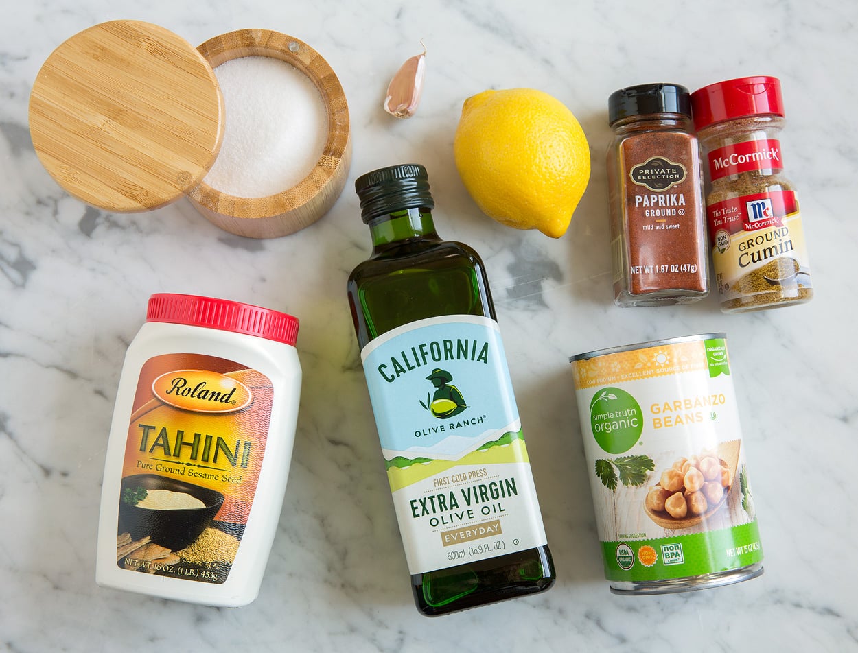 Hummus dip Ingredients