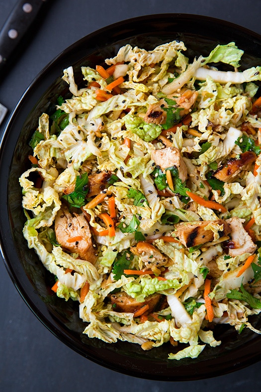 Grilled Ginger-Sesame Chicken Chopped Salad | Cooking Classy