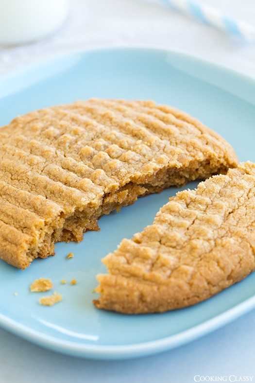 Recipe for One Peanut Butter Cookie! Flourless and only 3 ingredients! | Cooking Classy