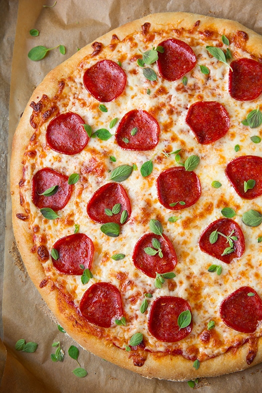 Pepperoni Pizza (pizza dough and pizza sauce recipes included) | Cooking Classy
