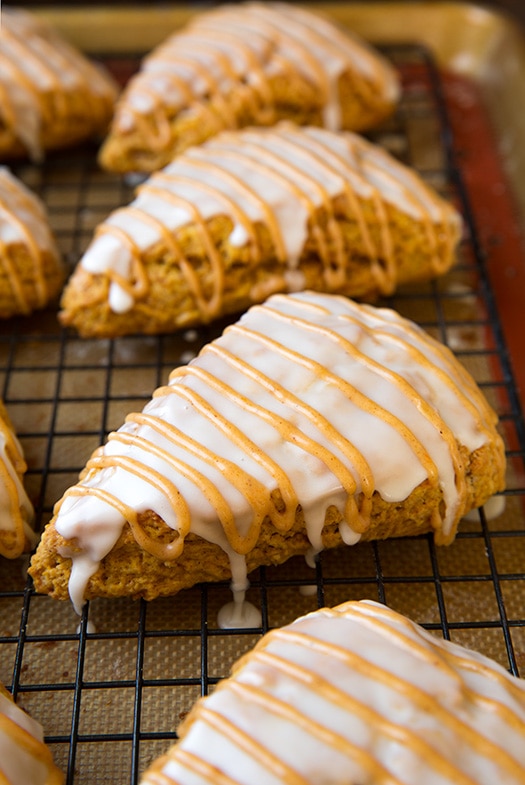 Pumpkin Scones (Starbucks Copycat) | Cooking Classy