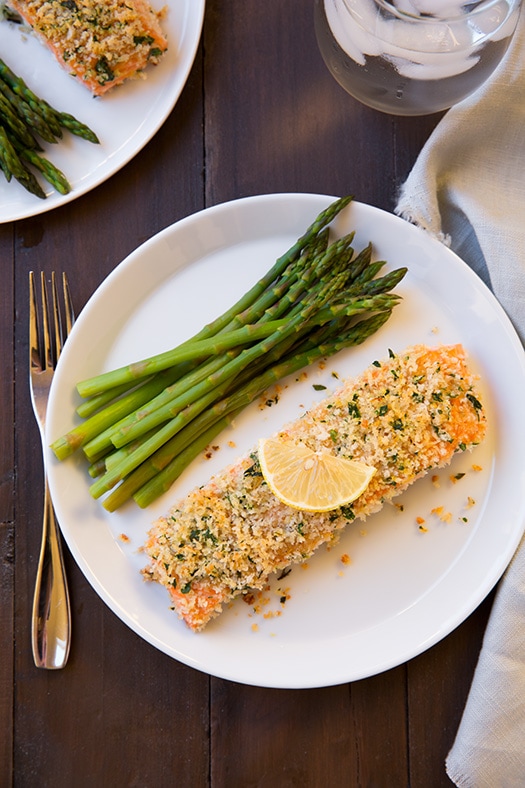 Panko Crusted Honey Mustard Salmon | Cooking Classy