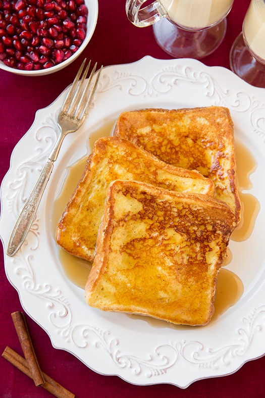 Eggnog French Toast | Cooking Classy