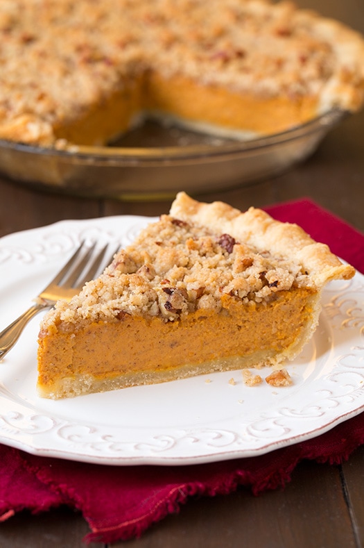 Streusel Pumpkin Pie | Cooking Classy