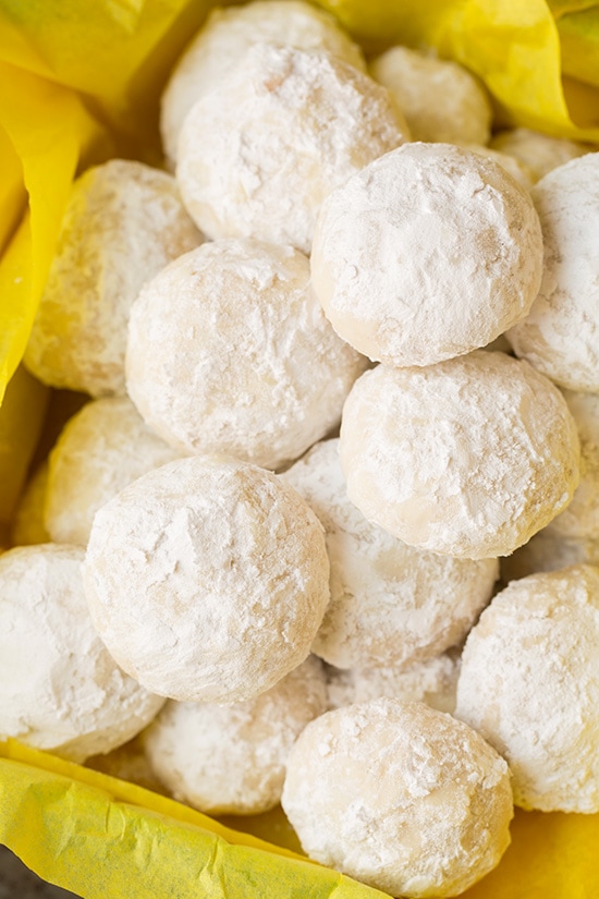 Lemon Snowball Cookies | Cooking Classy