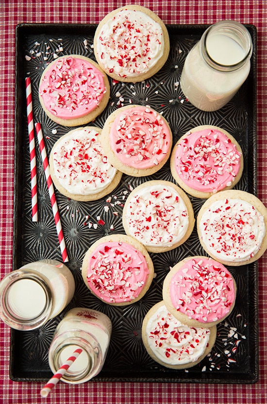 peppermint sugar cookies
