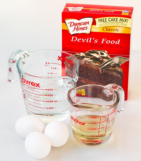 Chocolate Cake Mix Waffles (only FOUR ingredients) | Cooking Classy