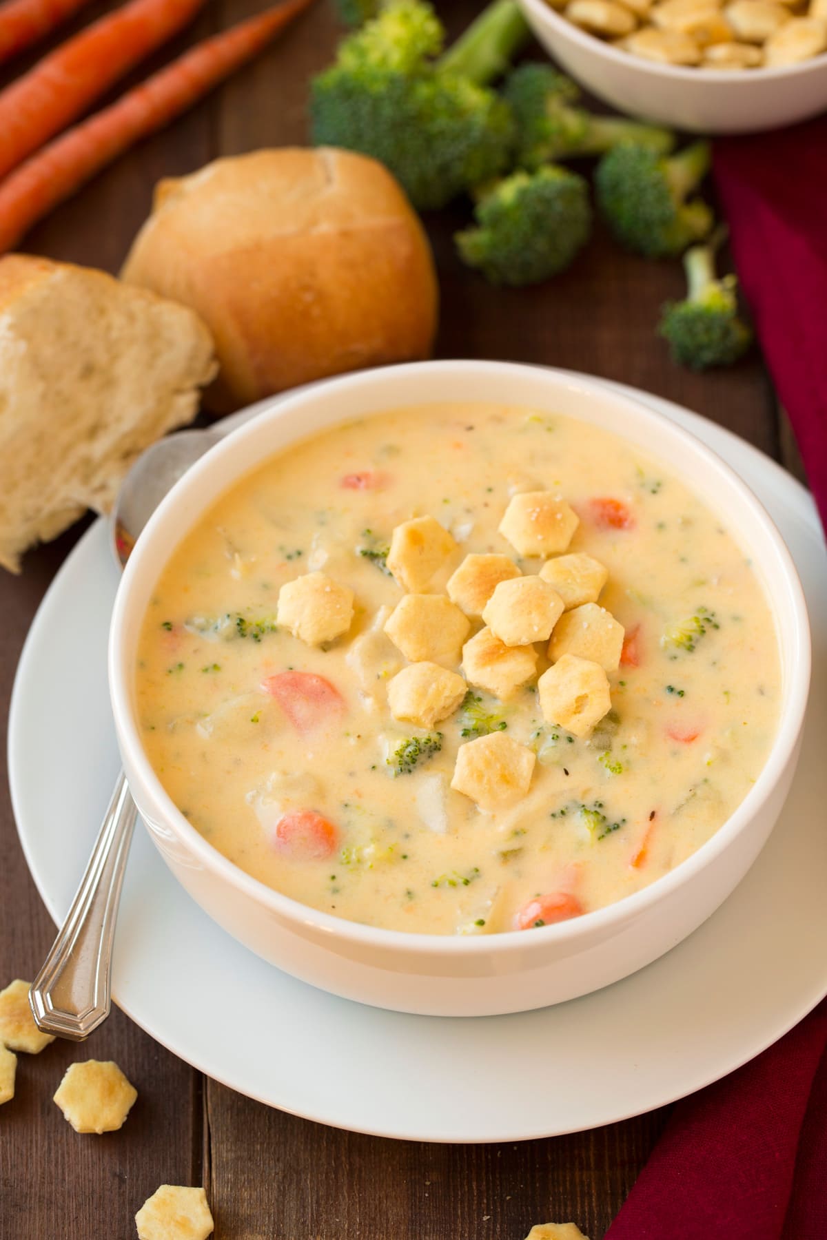Cheddar Broccoli Potato Soup