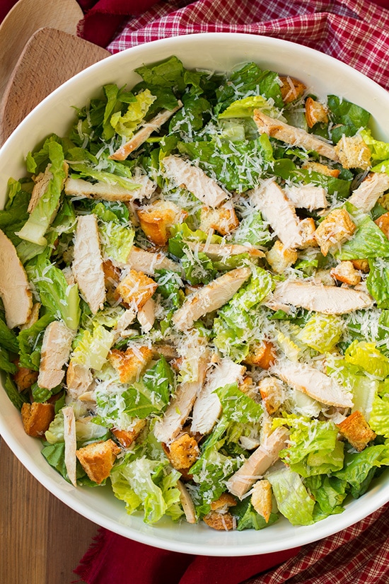 How to make caesar salad in bowl