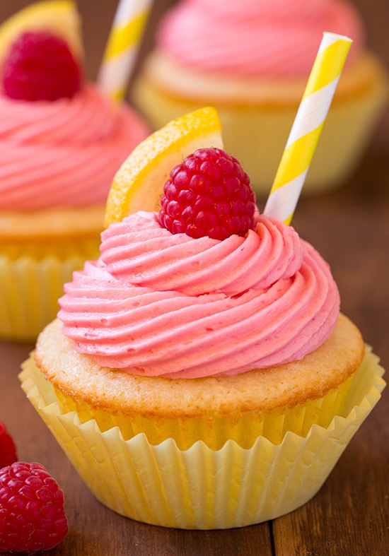 Raspberry Lemonade Cupcakes | Cooking Classy