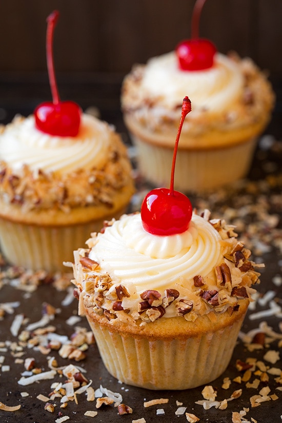 Italian Cream Cupcakes | Cooking Classy