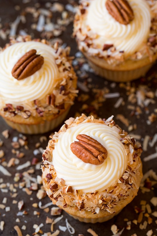 Italian Cream Cupcakes | Cooking Classy