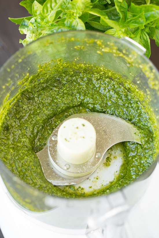 Pesto Spaghetti with Roasted Tomatoes and Grilled Chicken | Cooking Classy