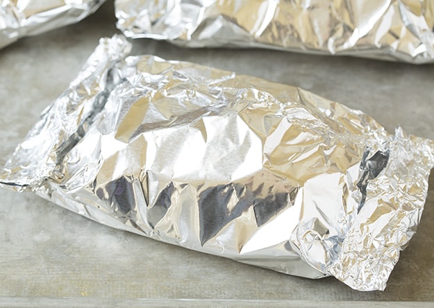 Pesto Salmon and Italian Veggies in Foil | Cooking Classy