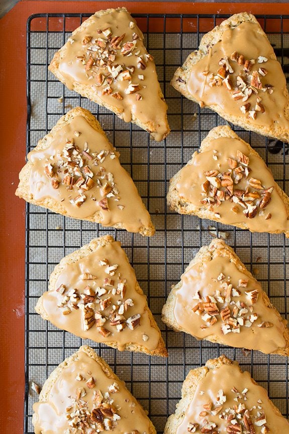 Maple Oat Pecan Scones | Cooking Classy