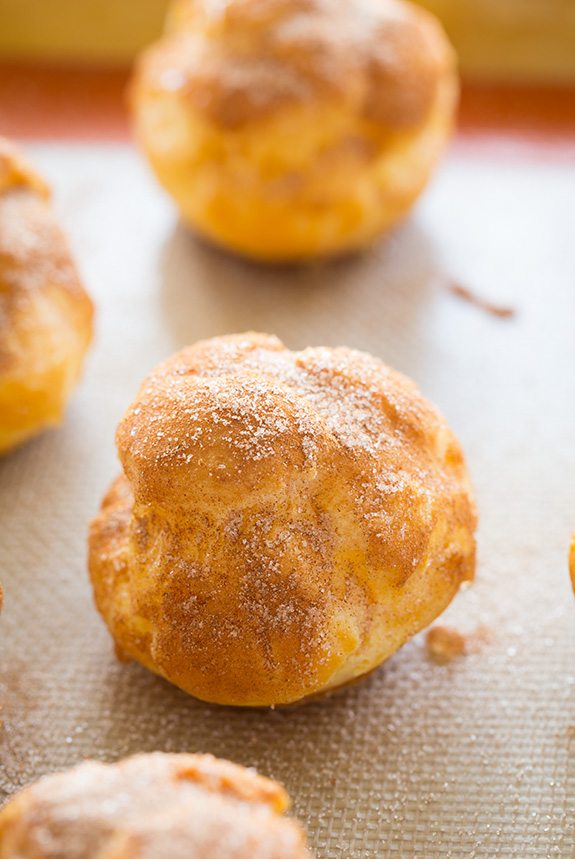 Churro Cream Puffs | Cooking Classy