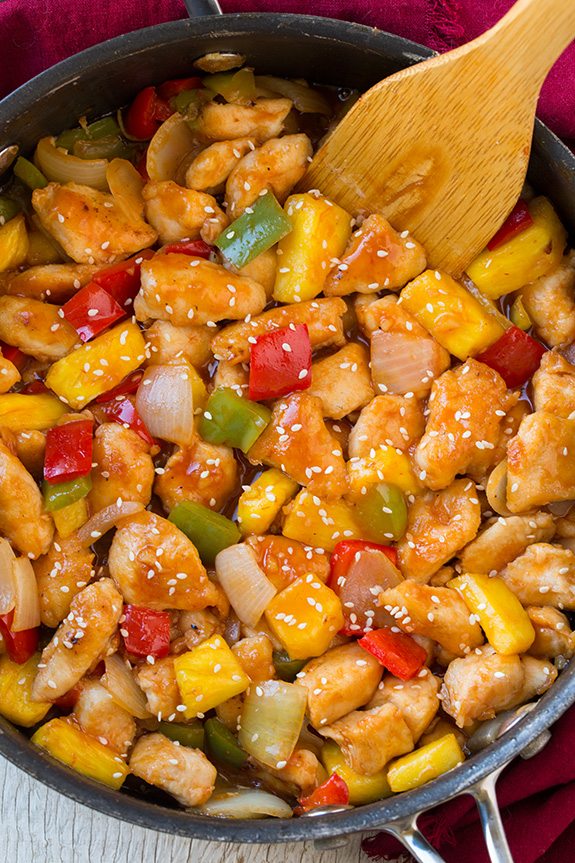 Lighter Sweet and Sour Chicken | Cooking Classy