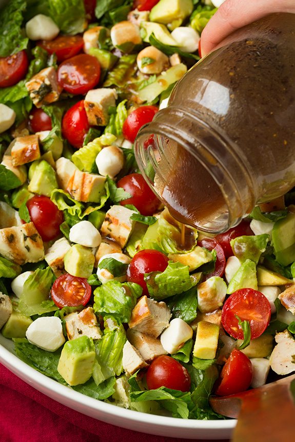 Caprese Chicken and Avocado Chopped Salad | Cooking Classy