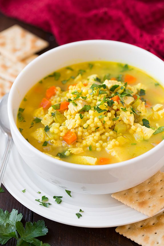 Cold Buster Chicken and Pasta Soup | Cooking Classy