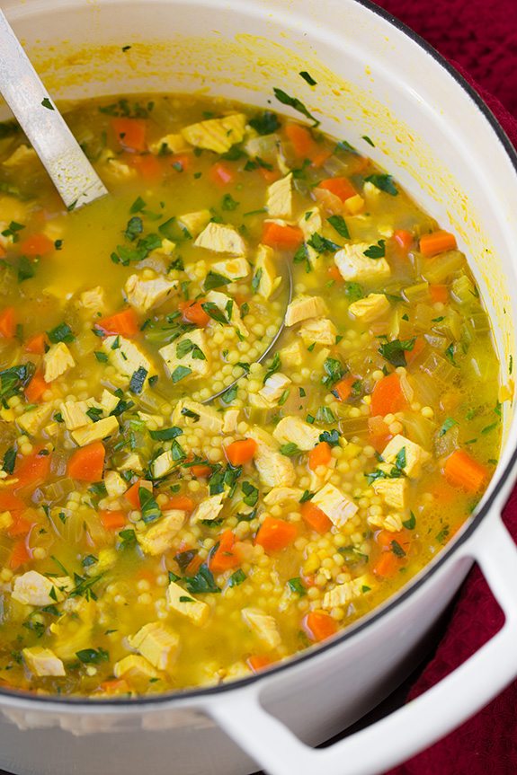 Cold Buster Chicken and Pasta Soup | Cooking Classy