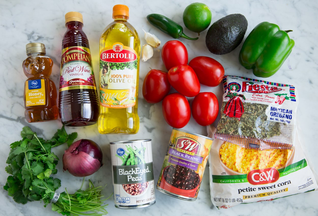 Cowboy Caviar Ingredients