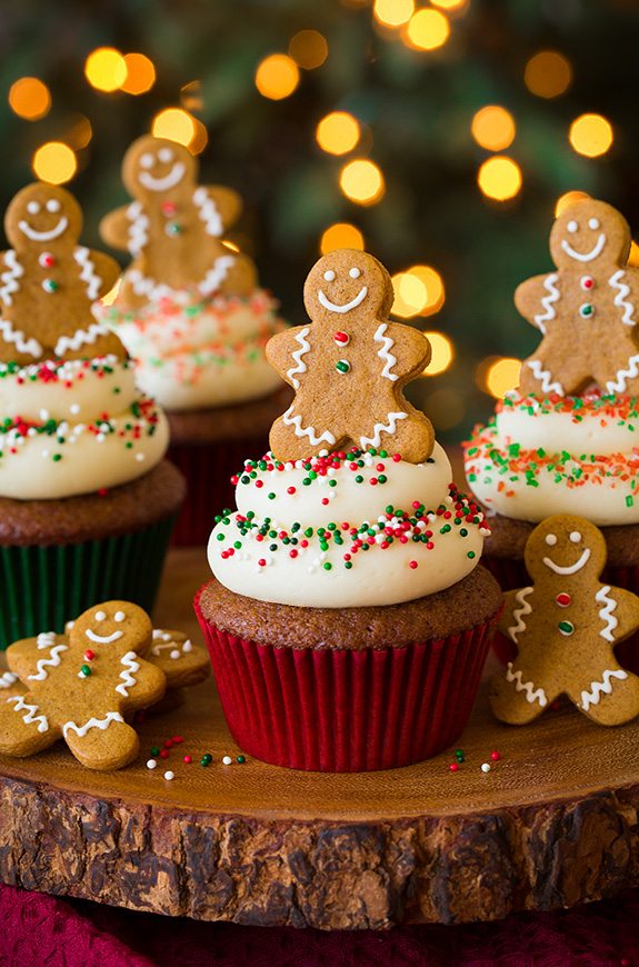 Gingerbread Cupcakes