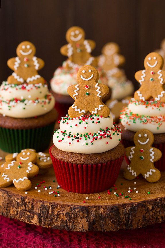 Gingerbread Cupcakes | Cooking Classy