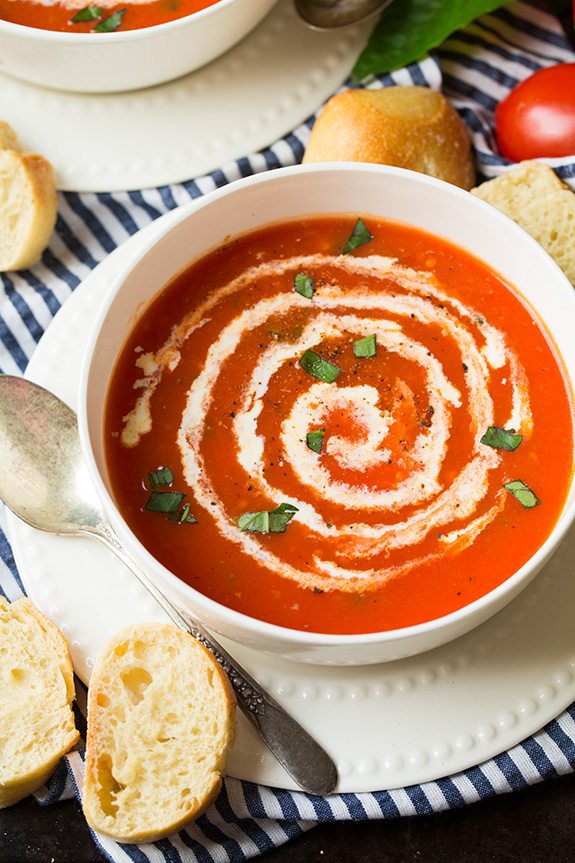 Homemade Tomato Soup Recipe