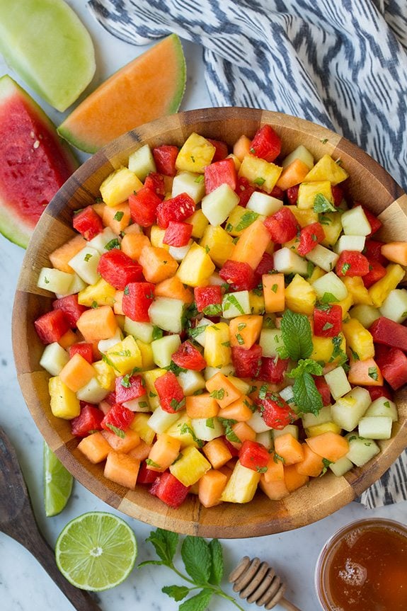 Melon Fruit Salad | Cooking Classy