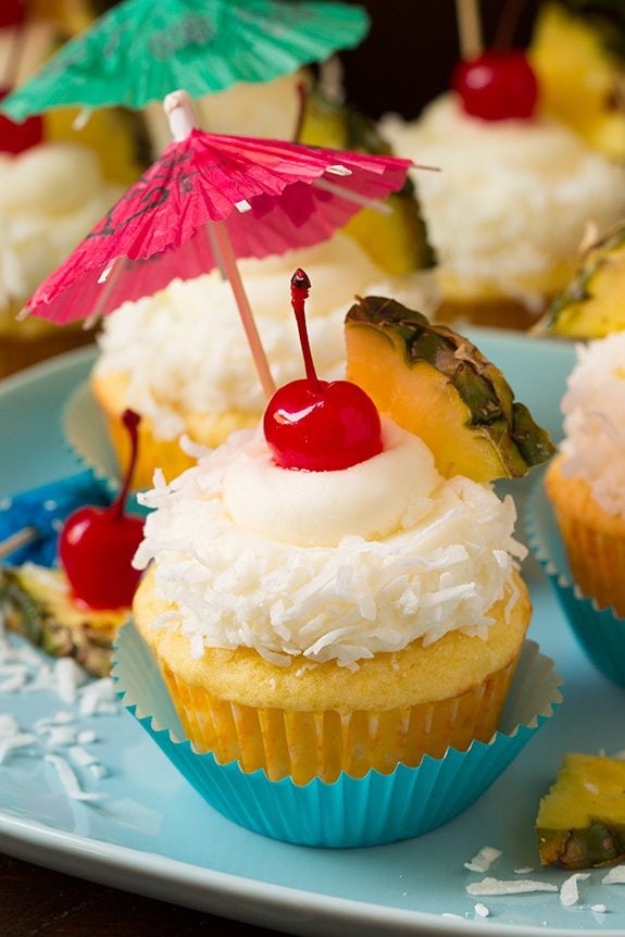 Pina Colada Cupcakes