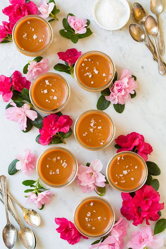 Salted Caramel Pots de Creme