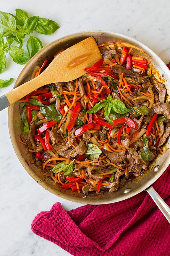 Thai Basil Beef Bowls | Cooking Classy