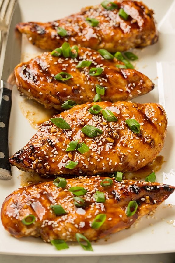Hoisin Glazed Grilled Chicken | Cooking Classy