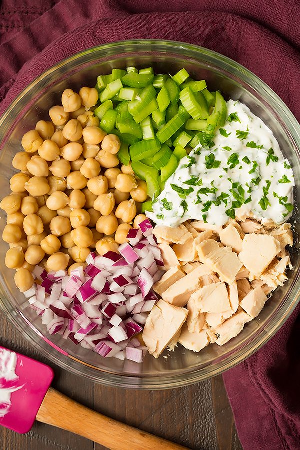 Tuna and Chickpea Pita Sandwiches | Cooking Classy