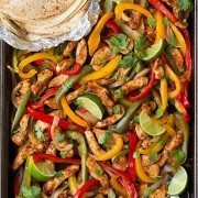 Chicken fajitas