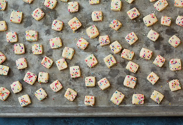Funfetti Shortbread Bites | Cooking Classy